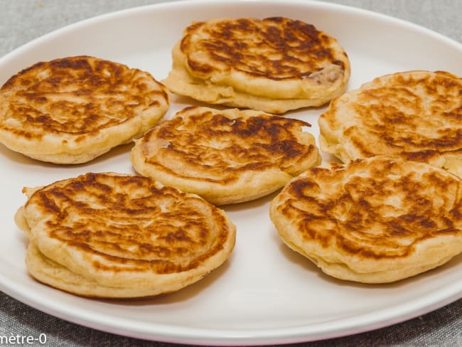 Blinis russe à la truite fumée