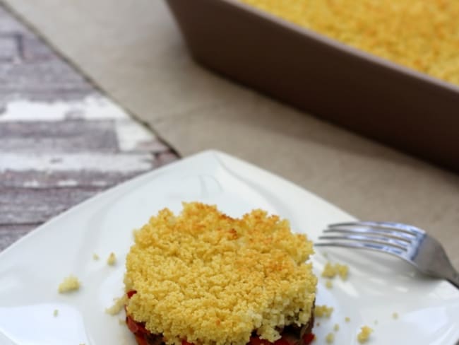 Gratin façon couscous