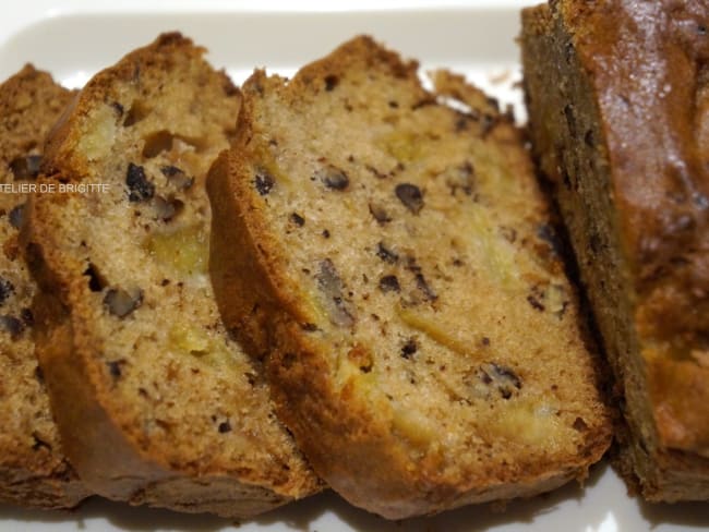 Cake d'Anthony, pommes, noix de Pécan et Sirop d'Erable