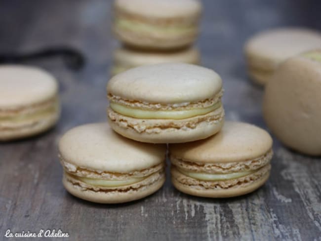 Macarons à la vanille