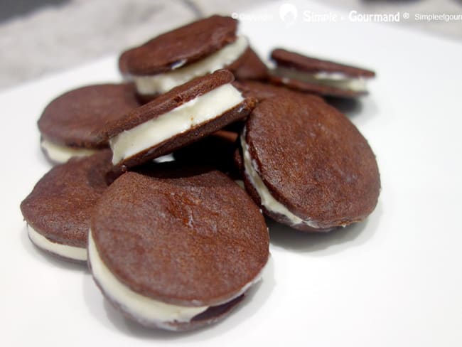 Biscuits Oréo maison