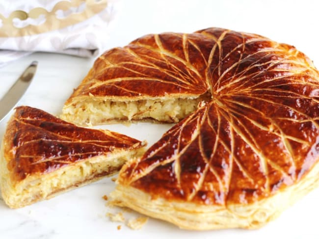 Galette des rois originale à la frangipane et dulce de leche