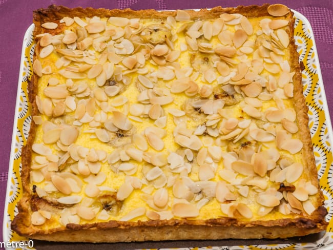 Tarte gourmande aux bananes