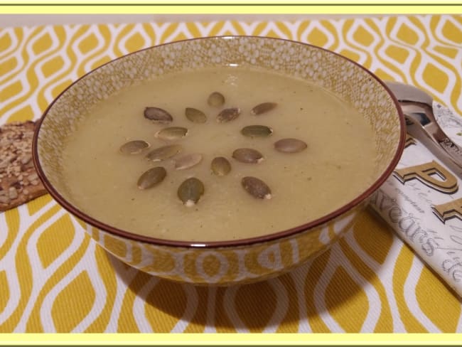 Velouté aux haricots beurre