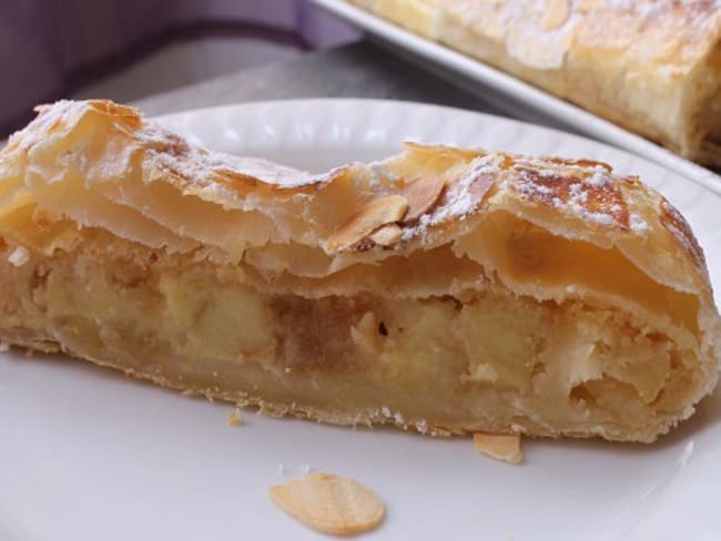 Feuilleté strudel aux pommes