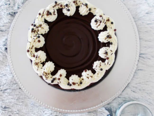 Cheesecake tout chocolat