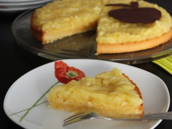 Tarte aux pommes relookée de Florent Cantaut