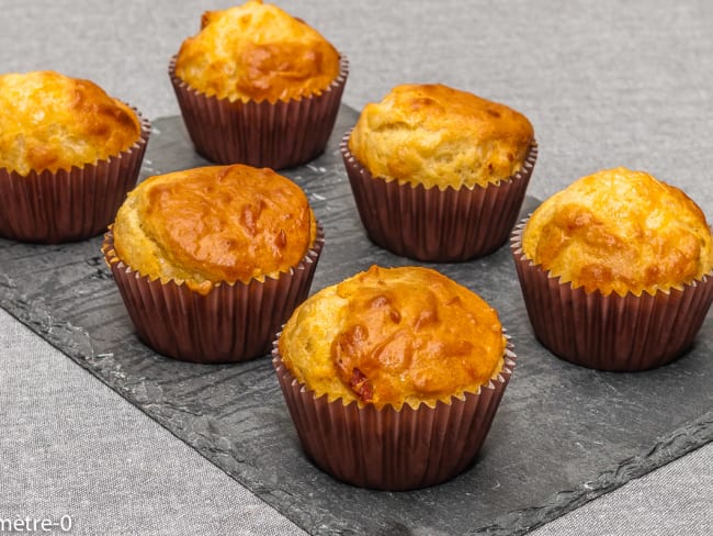 Muffins chorizo emmental