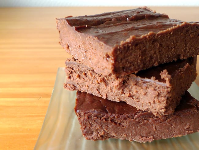 Fondant au chocolat et à la crème de marron 4 ingrédients