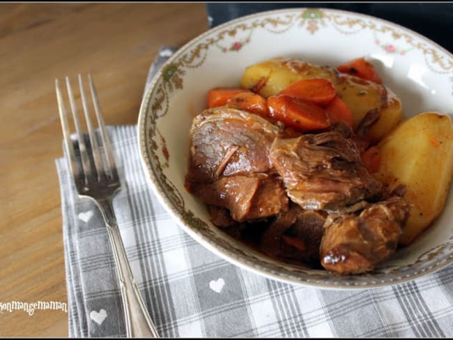 Boeuf carottes au multi cuiseur