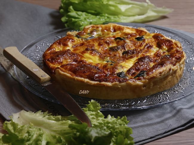 Quiche facile aux escargots