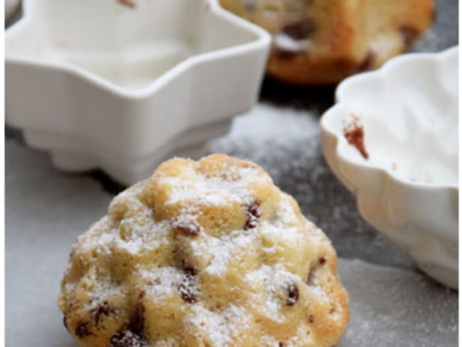 Minis kouglofs chocolat noisette pour le goûter