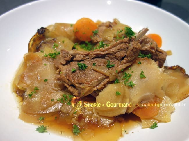 Irish stew (ragoût traditionnel d'Irlande)