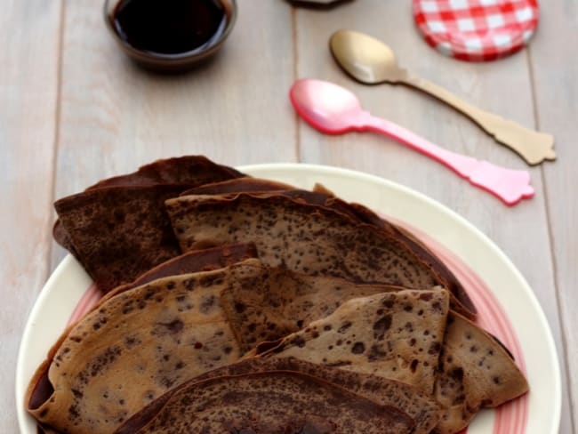 Crêpes au chocolat