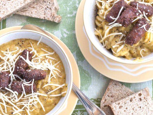 Soupe de « N’importe quel légume » aux merguez