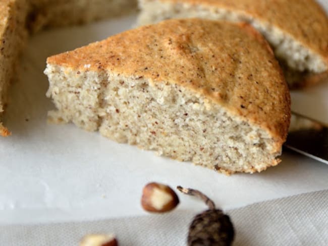 Le gâteau creusois : un gâteau moelleux aux noisettes