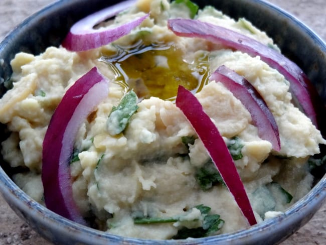 Houmous de fèves 