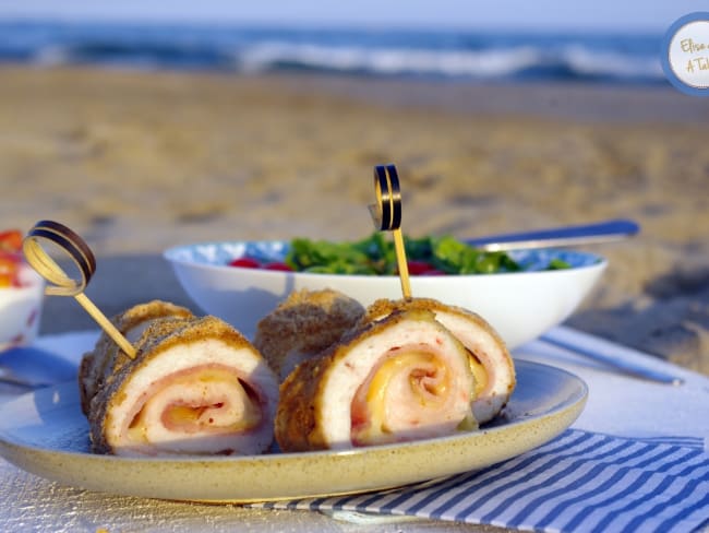 Roll'dinde : un cordon bleu fait maison roulé