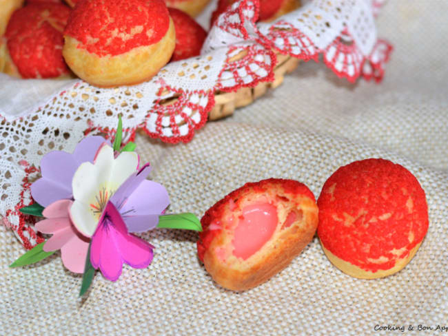 Choux tout rouges à la rose