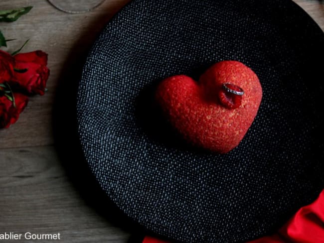 Le coeur framboise de Nina Métayer pour la Saint Valentin