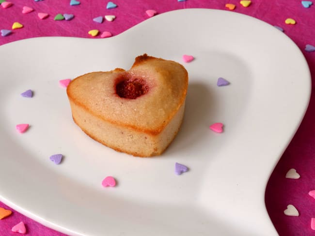 Financiers aux fraises 