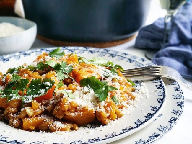 Risotto petit épeautre et courge honey butternut