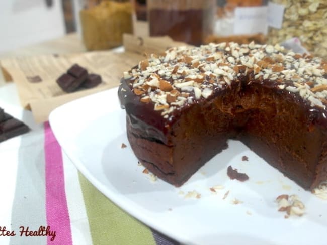 Pudding au cacao et patate douce