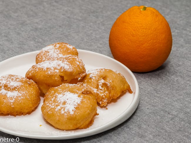 Beignets à l'orange simples et rapides