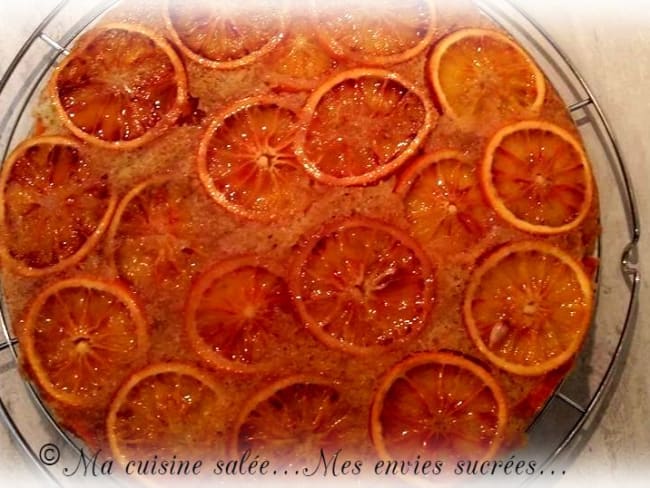 Gâteau aux oranges sanguines