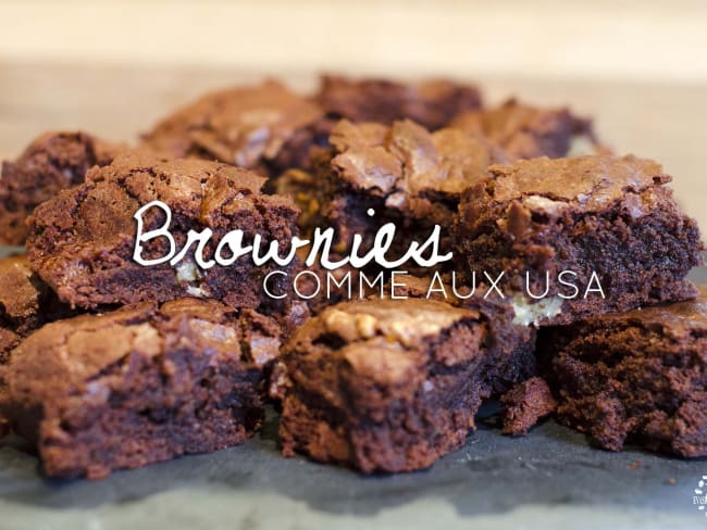Recette originale de brownies comme aux USA 