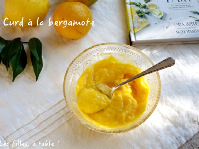 Curd au citron bergamote