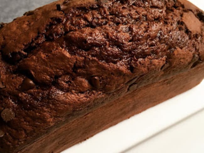 Cake banane et chocolat de Thierry Mulhaupt