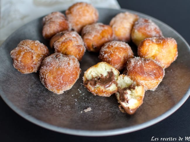 Beignets à la Nocciolata