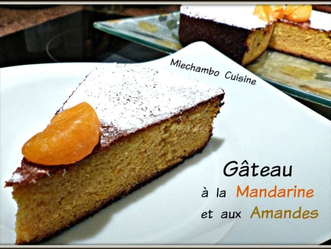 Gâteau à la mandarine et aux amandes