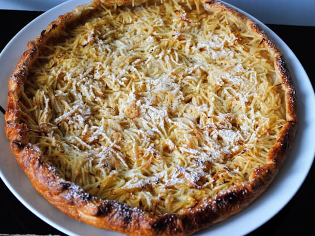 Tarte croustillante aux pommes