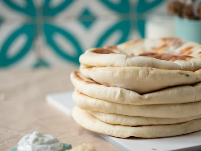 Naans au fromage