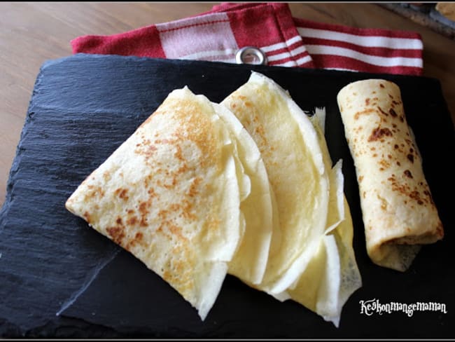 Les crêpes faciles