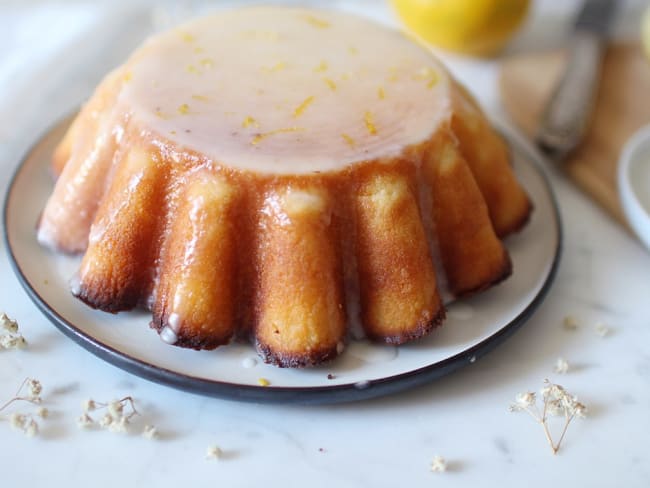 Gâteau à la polenta, à la bergamote et au citron pour le dessert