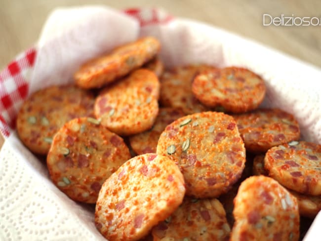 Crousti-moelleux aux lardons et comté pour l'apéro