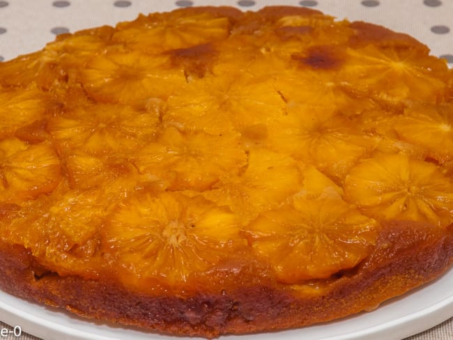 Gâteau renversé aux oranges facile et gourmand