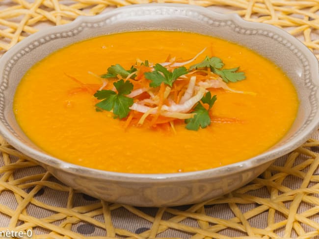 Soupe carottes orange