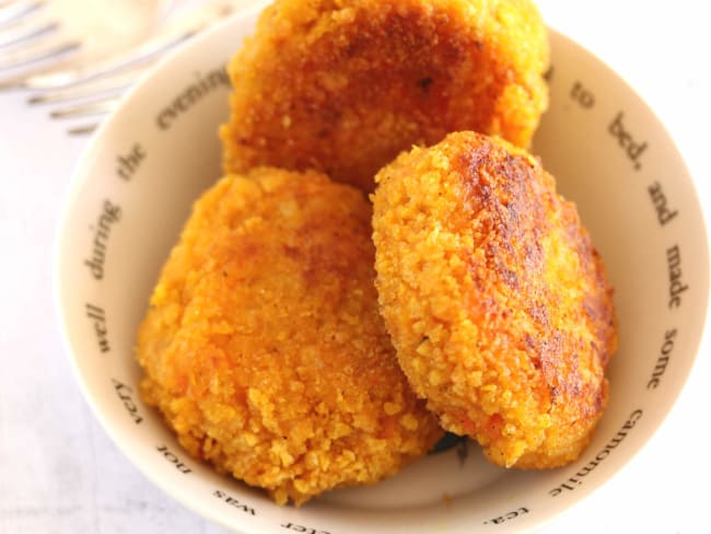 Croquettes de carottes