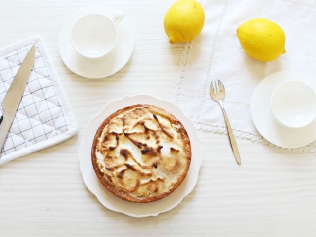 Tarte au citron meringuée facile