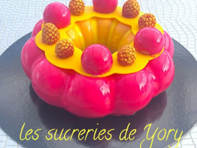 Entremet Framboise citron