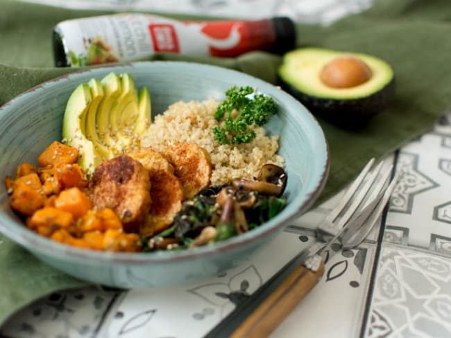 Buddha Bowl au tempeh et butternut