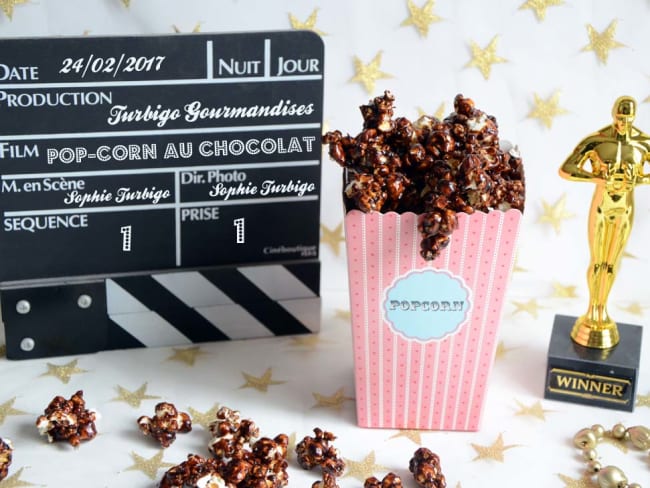 Pop-corn chocolat éclats de noisettes