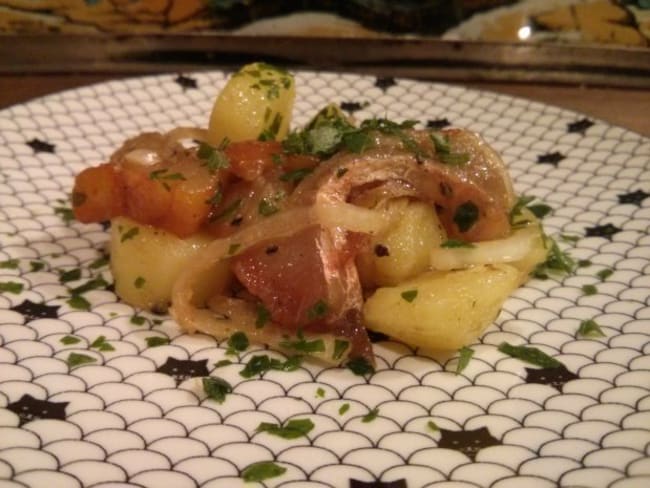 Salade de haddock et pommes de terre