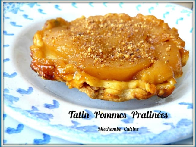 Tartelettes tatin aux pommes pralinées