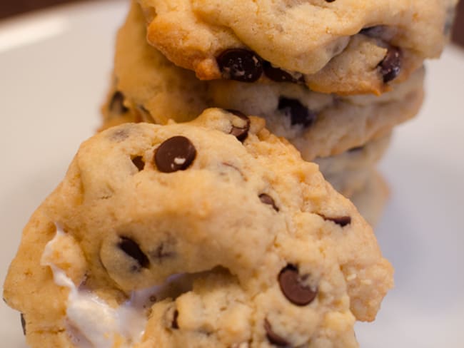 Cookies fondants aux marshmallows