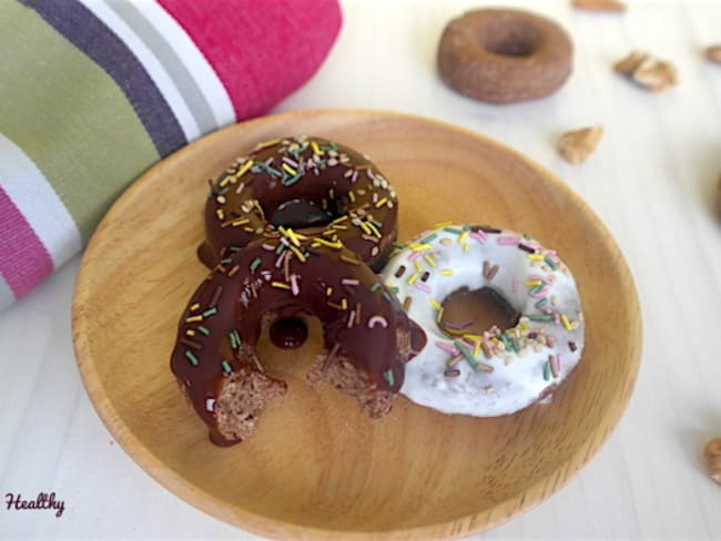 Biscuit façon donut sans oeuf au chocolat